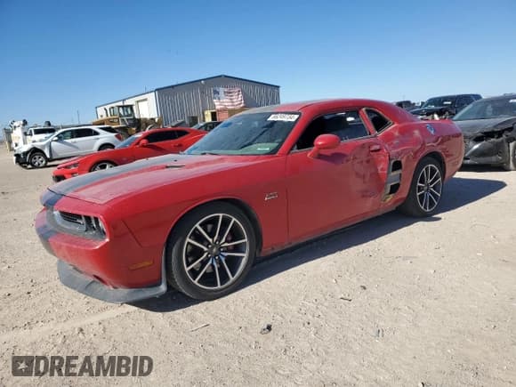 ✅ 2012 Dodge Challenger SRT-8 392 • VIN: 2C3CDYCJ7CH155511 • Lot: 86249734. Wystawiony na Copart z przebiegiem 140 382 mil. Bezpłatny archiwum sprzedaży aukcyjnych z USA i szczegółowy raport historii pojazdu na DreamBid. Zdjęcie 1.
