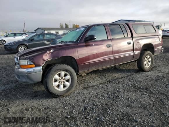 2004 Dodge Dakota SLT z VIN 1D7HG48K04S695687, wystawiony jako Copart lot #76796454 z przebiegiem 187 146 mil mil oraz Szkoda całkowita • Salvage title. Historia ofert i sprzedaży dostępna na DreamBid. Obrazek 1.