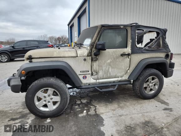 ✅ 2015 Jeep Wrangler Sport • VIN: 1C4AJWAG9FL692816 • Lot: 91578815. Listed on Copart with 48,832 mi. Free auction sales archive from the USA and detailed vehicle history report at DreamBid. Image 1.