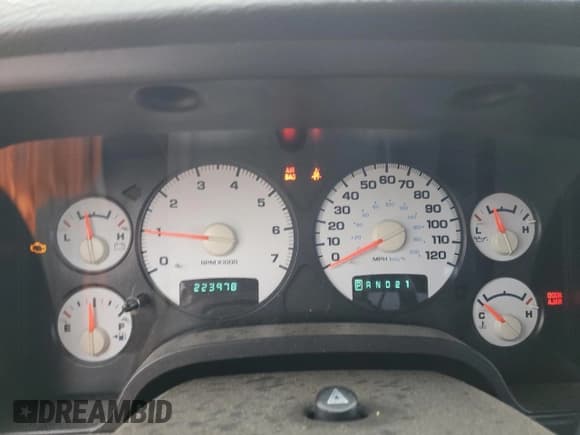 ✅ 2005 Dodge 1500 SLT • VIN: 1D7HA18N85J565447 • Лот: 69919554. Опубликован ранее на Copart с пробегом 223 978 миль. Бесплатный доступ к архиву аукционных продаж из США и подробный отчёт об истории автомобиля на DreamBid. Изображение 9.