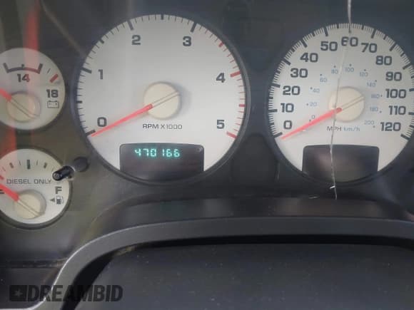 ✅ 2003 Dodge RAM • VIN: 3D7LA38693G715403 • Lot: 43658308. Listed on IAAI with 470,166 mi. Free auction sales archive from the USA and detailed vehicle history report at DreamBid. Image 7.