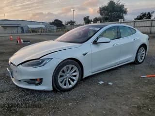 ✅ 2018 Tesla Model S 75D • VIN: 5YJSA1E20JF280706 • Lot: 95495775. Listed on Copart with 68,046 mi. Free auction sales archive from the USA and detailed vehicle history report at DreamBid. Image 1.