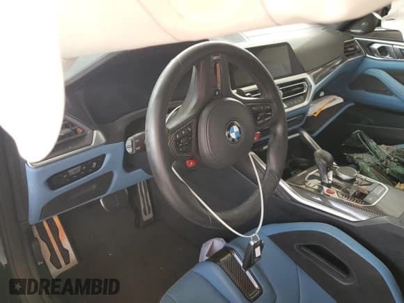 ✅ 2022 BMW M4 Competition • VIN: WBS33AZ08NCJ64057 • Lot: 60067045. Listed on Copart with Not provided. Free auction sales archive from the USA and detailed vehicle history report at DreamBid. Image 8.