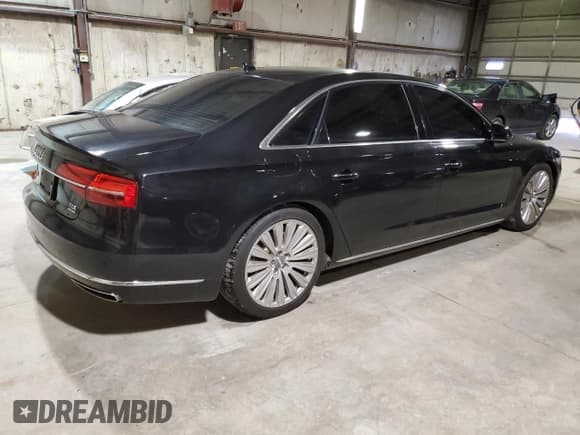 ✅ 2015 Audi A8 3.0L TDI • VIN: WAU3MAFD3FN009317 • Лот: 43693695. Опубликован ранее на Copart с пробегом 156 670 миль. Бесплатный доступ к архиву аукционных продаж из США и подробный отчёт об истории автомобиля на DreamBid. Изображение 3.