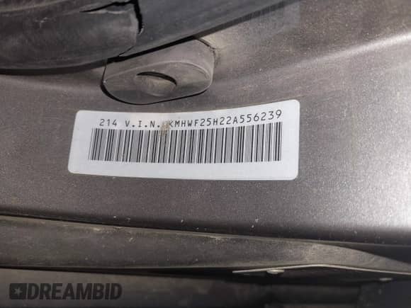 2002 Hyundai Sonata с VIN KMHWF25H22A556239, выставлен на аукционе IAAI как лот 41682061 с пробегом 170 270 миль миль и . История ставок и продаж доступна на DreamBid. Изображение 9.