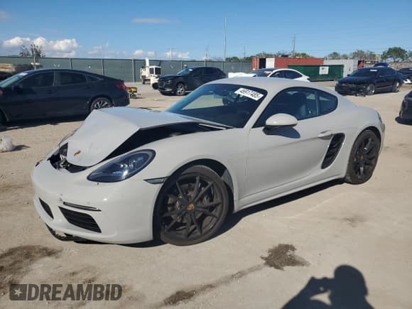✅ 2024 Porsche 718 Cayman • VIN: WP0AA2A82RK255106 • Lot: 46917485. Listed on Copart with 13,662 mi. Free auction sales archive from the USA and detailed vehicle history report at DreamBid. Image 1.