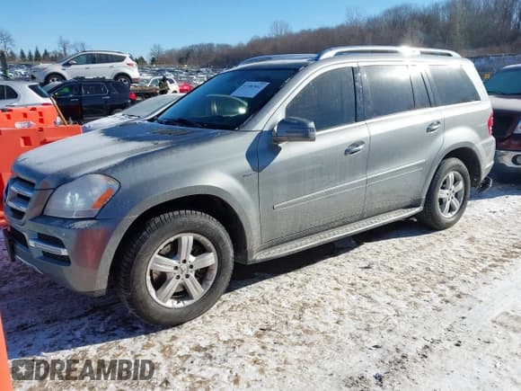 ✅ 2012 Mercedes-Benz GL 350 • VIN: 4JGBF2FE6CA767674 • Lot: 41583802. Listed on IAAI with 101,569 mi. Free auction sales archive from the USA and detailed vehicle history report at DreamBid. Image 2.