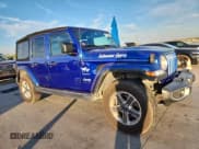 ✅ 2018 Jeep Wrangler Unlimited Sahara • VIN: 1C4HJXEG3JW315498 • Лот: 91733885. Опубликован ранее на Copart с пробегом 61 962 миль. Бесплатный доступ к архиву аукционных продаж из США и подробный отчёт об истории автомобиля на DreamBid. Изображение 4.