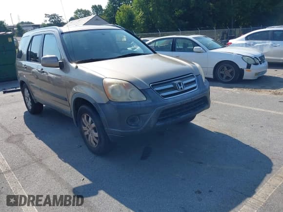 ✅ 2006 Honda CR-V EX • VIN: JHLRD68866C017839 • Lot: 43014481. Listed on IAAI with 209,127 mi. Free auction sales archive from the USA and detailed vehicle history report at DreamBid. Image 1.