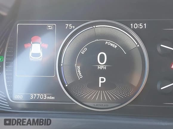 ✅ 2021 Lexus UX 250h • VIN: JTHX9JBH3M2042734 • Lot: 42737482. Listed on IAAI with 37,703 mi. Free auction sales archive from the USA and detailed vehicle history report at DreamBid. Image 7.