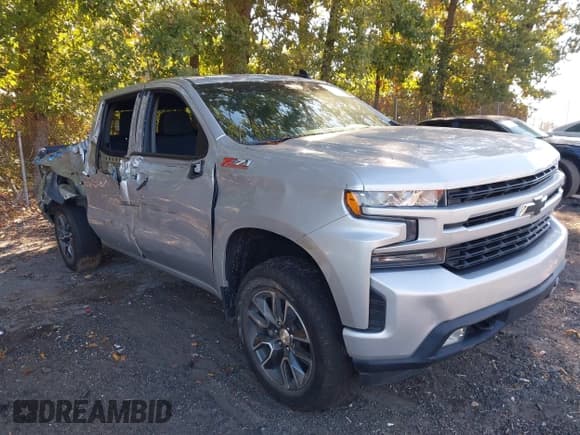 ✅ 2021 Chevrolet Silverado 1500 RST • VIN: 1GCUYEED1MZ181436 • Lot: 43452181. Listed on IAAI with 97,093 mi. Free auction sales archive from the USA and detailed vehicle history report at DreamBid. Image 1.