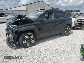 2024 Hyundai Kona SEL with VIN KM8HCCAB3RU148754, listed as a Copart auction lot 68930335 with 4,442 mi miles and Salvage title. Bid and sale history available at DreamBid. Image 1.
