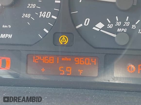 ✅ 2004 BMW 3 Series 325Ci • VIN: WBABW33454PL25129 • Lot: 42027355. Listed on IAAI with 124,681 mi. Free auction sales archive from the USA and detailed vehicle history report at DreamBid. Image 7.