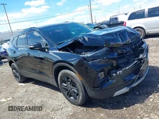 ✅ 2020 Chevrolet Blazer LT • VIN: 3GNKBHRS8LS717045 • Lot: 43017567. Listed on IAAI with 68,651 mi. Free auction sales archive from the USA and detailed vehicle history report at DreamBid. Image 1.