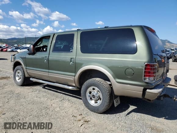 ✅ 2005 Ford Excursion Eddie Bauer • VIN: 1FMSU45P85ED42974 • Lot: 64647644. Listed on Copart with Not provided. Free auction sales archive from the USA and detailed vehicle history report at DreamBid. Image 2.
