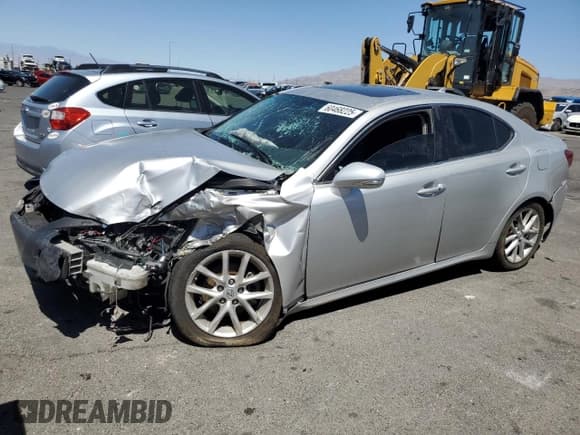 ✅ 2011 Lexus IS 250 • VIN: JTHBF5C22B5152626 • Lot: 60468225. Listed on Copart with Not provided. Free auction sales archive from the USA and detailed vehicle history report at DreamBid. Image 1.