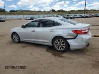 2014 Hyundai Azera z VIN KMHFG4JG1EA357516, wystawiony jako Copart lot #73840204 z przebiegiem 170 249 mil mil oraz Czysty tytuł • Clean title. Historia ofert i sprzedaży dostępna na DreamBid. Obrazek 2.