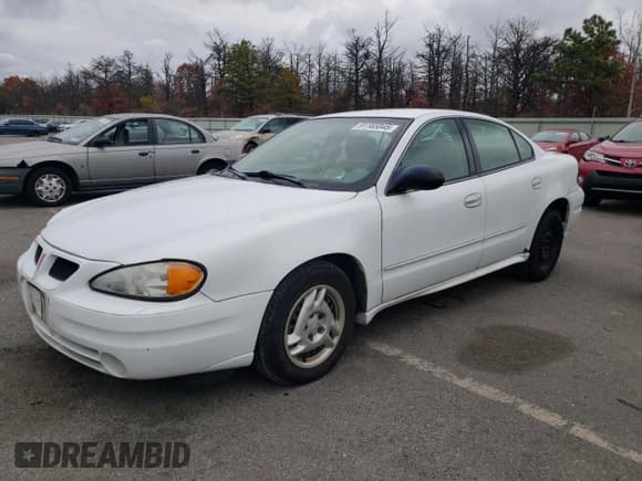 ✅ 2004 Pontiac Grand Am SE • VIN: 1G2NE52F14M692469 • Лот: 91165045. Опубликован ранее на Copart с пробегом 62 844 миль. Бесплатный доступ к архиву аукционных продаж из США и подробный отчёт об истории автомобиля на DreamBid. Изображение 1.