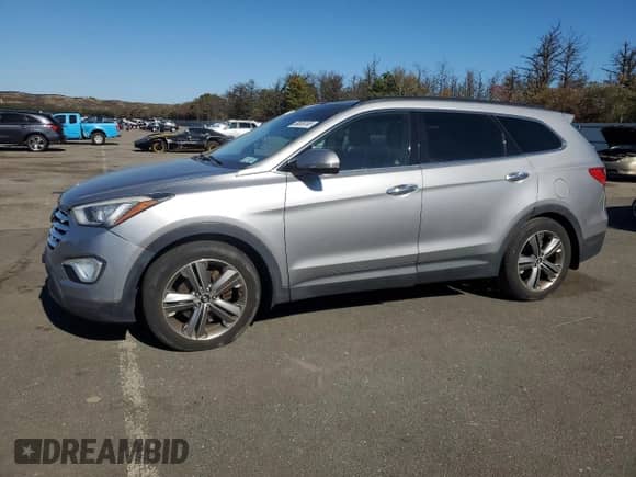 2014 Hyundai Santa Fe Limited с VIN KM8SRDHF2EU052336, выставлен на аукционе Copart как лот 89539185 с пробегом 82 854 миль миль и Чистый • Clean title. История ставок и продаж доступна на DreamBid. Изображение 1.