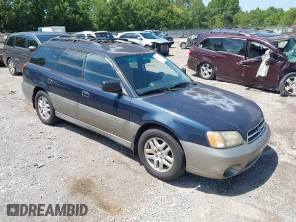 ✅ 2001 Subaru Legacy Outback • VIN: 4S3BH665416624745 • Лот: 42856213. Опубликован ранее на IAAI с пробегом 184 976 миль. Бесплатный доступ к архиву аукционных продаж из США и подробный отчёт об истории автомобиля на DreamBid. Изображение 1.