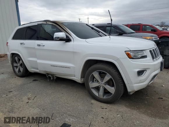 ✅ 2015 Jeep Grand Cherokee Overland • VIN: 1C4RJFCM3FC739070 • Lot: 85985774. Listed on Copart with Not provided. Free auction sales archive from the USA and detailed vehicle history report at DreamBid. Image 4.