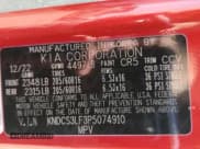 ✅ 2023 Kia Niro EX • VIN: KNDCS3LF3P5074910 • Lot: 52360635. Listed on Copart with Not provided. Free auction sales archive from the USA and detailed vehicle history report at DreamBid. Image 13.