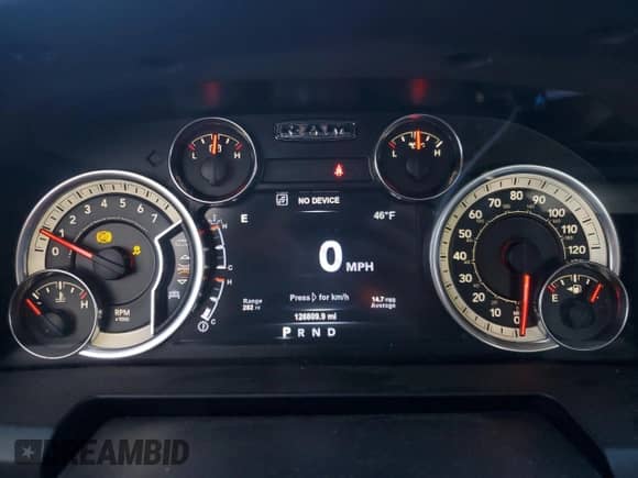 2017 Ram 1500 SLT с VIN 1C6RR7LTXHS597175, выставлен на аукционе Copart как лот 52625475 с пробегом 126 809 миль миль и Списание • Salvage title. История ставок и продаж доступна на DreamBid. Изображение 9.