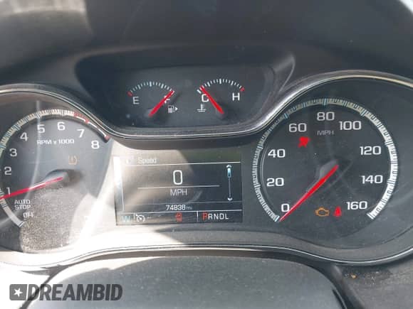 2017 Chevrolet Cruze LT with VIN 1G1BE5SM1H7234876, listed as a IAAI auction lot 43335341 with 74,838 mi miles and . Bid and sale history available at DreamBid. Image 7.