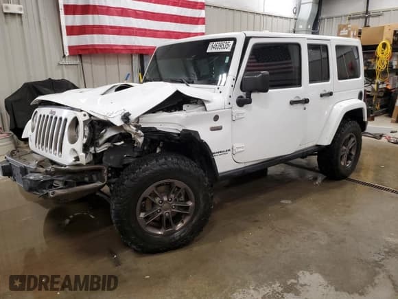 ✅ 2016 Jeep Wrangler Unlimited 75th Anniversary • VIN: 1C4BJWEG6GL260975 • Lot: 64639535. Wystawiony na Copart z przebiegiem 75 973 mil. Bezpłatny archiwum sprzedaży aukcyjnych z USA i szczegółowy raport historii pojazdu na DreamBid. Zdjęcie 1.