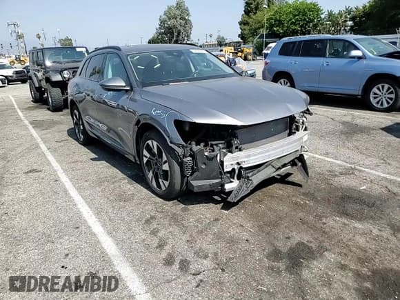 ✅ 2021 Audi e-tron Premium • VIN: WA1AAAGE9MB008966 • Lot: 64599375. Listed on Copart with 42,337 mi. Free auction sales archive from the USA and detailed vehicle history report at DreamBid. Image 15.