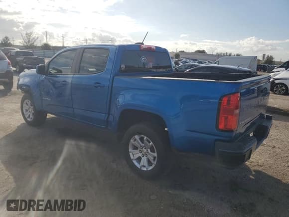 ✅ 2021 Chevrolet Colorado 2WD LT • VIN: 1GCGSCEN4M1141362 • Лот: 77847684. Опубликован ранее на Copart с пробегом 104 143 миль. Бесплатный доступ к архиву аукционных продаж из США и подробный отчёт об истории автомобиля на DreamBid. Изображение 2.