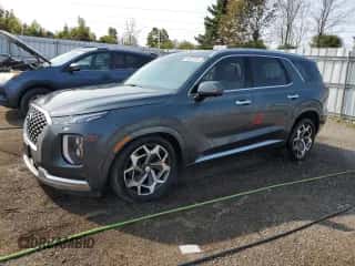 2021 Hyundai Palisade Limited с VIN KM8R5DHE2MU217608, выставлен на аукционе Copart как лот 70921094 с пробегом 57 504 миль миль и Чистый • Clean title. История ставок и продаж доступна на DreamBid. Изображение 1.