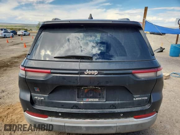 2023 Jeep Grand Cherokee Limited с VIN 1C4RJHBG8PC510361, выставлен на аукционе Copart как лот 84289745 с пробегом 63 500 миль миль и Списание • Salvage title. История ставок и продаж доступна на DreamBid. Изображение 6.