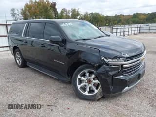 ✅ 2022 Chevrolet Suburban LT • VIN: 1GNSCCKD7NR265722 • Lot: 43502209. Listed on IAAI with 56,391 mi. Free auction sales archive from the USA and detailed vehicle history report at DreamBid. Image 1.