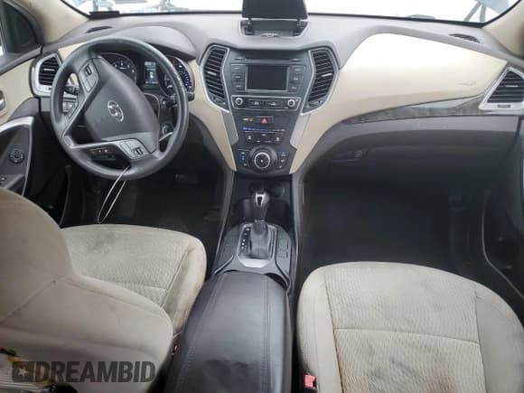 ✅ 2017 Hyundai Santa Fe 2.4L • VIN: 5XYZT3LB0HG484707 • Lot: 92063075. Listed on Copart with 143,413 mi. Free auction sales archive from the USA and detailed vehicle history report at DreamBid. Image 8.