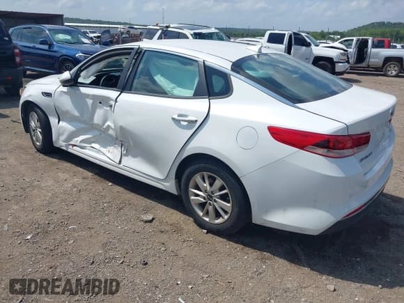 ✅ 2018 Kia Optima LX • VIN: 5XXGT4L30JG235372 • Lot: 42746417. Listed on IAAI with Not provided. Free auction sales archive from the USA and detailed vehicle history report at DreamBid. Image 3.
