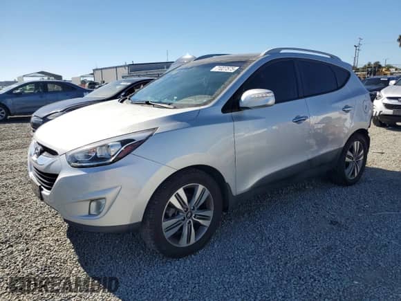 2014 Hyundai Tucson SE z VIN KM8JUCAG7EU843064, wystawiony jako Copart lot #71027575 z przebiegiem 178 099 mil mil oraz Szkoda całkowita • Salvage title. Historia ofert i sprzedaży dostępna na DreamBid. Obrazek 1.