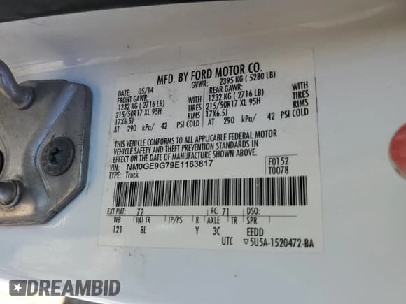 ✅ 2014 Ford Transit Connect Titanium • VIN: NM0GE9G79E1163817 • Lot: 55060615. Wystawiony na Copart z przebiegiem Nie podano. Bezpłatny archiwum sprzedaży aukcyjnych z USA i szczegółowy raport historii pojazdu na DreamBid. Zdjęcie 14.