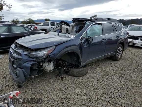 ✅ 2023 Subaru Outback Premium • VIN: 4S4BTAFC9P3190151 • Лот: 81950015. Опубликован ранее на Copart с пробегом 75 804 миль. Бесплатный доступ к архиву аукционных продаж из США и подробный отчёт об истории автомобиля на DreamBid. Изображение 1.