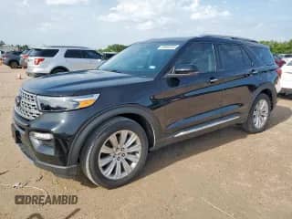 2024 Ford Explorer Limited with VIN 1FMSK7FH0RGA85513, listed as a Copart auction lot 58009365 with 20,998 mi miles and Salvage title. Bid and sale history available at DreamBid. Image 1.