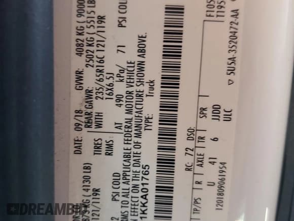 ✅ 2019 Ford Transit • VIN: 1FTYR3XM1KKA01765 • Лот: 54010895. Опубликован ранее на Copart с пробегом 90 244 миль. Бесплатный доступ к архиву аукционных продаж из США и подробный отчёт об истории автомобиля на DreamBid. Изображение 14.