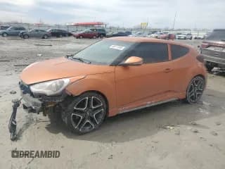 ✅ 2016 Hyundai Veloster Turbo • VIN: KMHTC6AE2GU295991 • Lot: 46511895. Wystawiony na Copart z przebiegiem 107 982 mil. Bezpłatny archiwum sprzedaży aukcyjnych z USA i szczegółowy raport historii pojazdu na DreamBid. Zdjęcie 1.