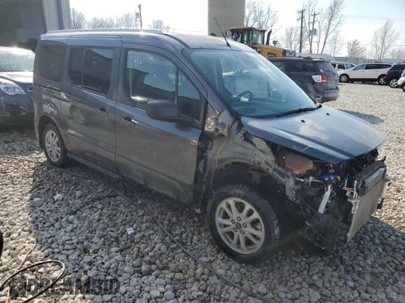 ✅ 2022 Ford Transit Connect XLT • VIN: NM0GE9F29N1511203 • Lot: 44410924. Listed on Copart with 44,315 mi. Free auction sales archive from the USA and detailed vehicle history report at DreamBid. Image 4.