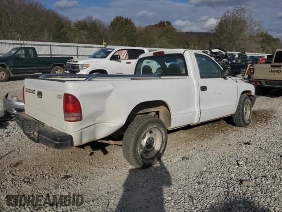 ✅ 2002 Dodge Dakota • VIN: 1B7FL16X22S676436 • Lot: 78075154. Wystawiony na Copart z przebiegiem 125 518 mil. Bezpłatny archiwum sprzedaży aukcyjnych z USA i szczegółowy raport historii pojazdu na DreamBid. Zdjęcie 3.