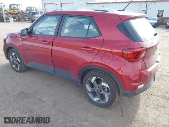 ✅ 2023 Hyundai Venue SEL • VIN: KMHRC8A33PU267086 • Lot: 40975039. Listed on IAAI with 14,755 mi. Free auction sales archive from the USA and detailed vehicle history report at DreamBid. Image 3.