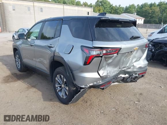 ✅ 2025 Chevrolet Equinox FWD LT • VIN: 3GNAXHEG3SL101843 • Лот: 43185686. Опубликован ранее на IAAI с пробегом 9 123 миль. Бесплатный доступ к архиву аукционных продаж из США и подробный отчёт об истории автомобиля на DreamBid. Изображение 3.