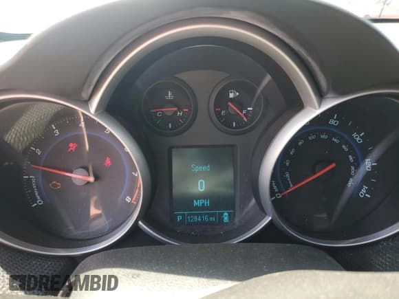 ✅ 2012 Chevrolet Cruze ECO • VIN: 1G1PJ5SC8C7170272 • Lot: 62823695. Listed on Copart with 128,416 mi. Free auction sales archive from the USA and detailed vehicle history report at DreamBid. Image 9.