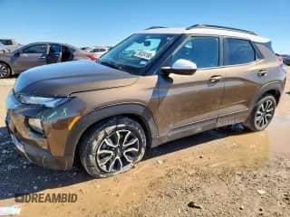 2021 Chevrolet TrailBlazer ACTIV с VIN KL79MVSL3MB079946, выставлен на аукционе Copart как лот 90324195 с пробегом 123 807 миль миль и Списание • Salvage title. История ставок и продаж доступна на DreamBid. Изображение 1.