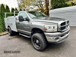 ✅ 2006 Dodge 2500 SLT • VIN: 3D7KS26C06G214576 • Lot: 93360055. Listed on Copart with 197,188 mi. Free auction sales archive from the USA and detailed vehicle history report at DreamBid. Image 1.