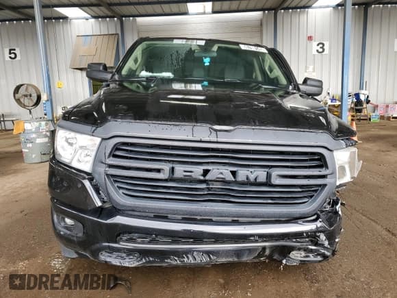 ✅ 2019 Ram 1500 Big Horn • VIN: 1C6SRFFT3KN780768 • Lot: 55788145. Listed on Copart with 93,415 mi. Free auction sales archive from the USA and detailed vehicle history report at DreamBid. Image 5.